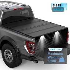 5.5FT Hard 4-Fold Tonneau Cover FOR 2015-2026 Ford F150 F-150 Bed Cover 66'' picture