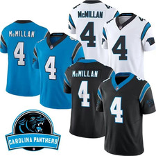 Men's Panthers #4 Tetairoa McMillan Game Limited Stitched Jersey S-3XL Gift picture