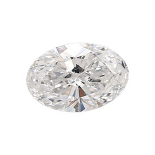 1.00 Ct Oval Cut D Color VVS2 Clarity STONE IGI Certified Lab Grown CVD Diamond picture