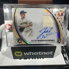 2026 Topps Pristine Pieces Autograph Relic Jacob Misiorowski  picture