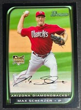 2008 Topps Bowman Draft Picks & Prospects #BDP33 Max Scherzer Rookie RC picture
