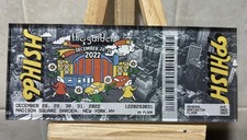 Phish MSG New York 2022 12/28-12/31 New Years Official Rare Lucite Magnet  picture