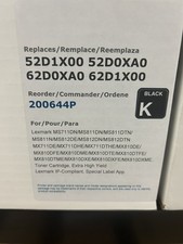 *BRAND New* Lexmark 52D1X00 Extra High-Yield Toner 45000 Page- Black SEALED BOX  picture
