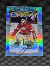 1994-95 Topps Finest #36 MIKE VERNON Refractor picture