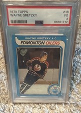 1979-80 Topps - Wayne Gretzky #18 (RC) PSA 3 picture
