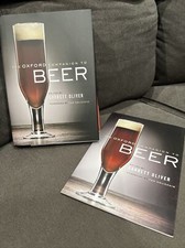Oxford Companion to Beer by Garrett Oliver New SIGNED HCDJ picture