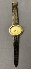 MAURICE GUERDAT MODEL: 3251 MANUAL SWISS WATCH OVERSIZED 50MM NOS 1970'S SS picture