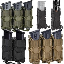 Tactical Molle Magazine Pouch Universal Single/Double/Triple Pistol Mag Holster picture