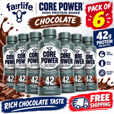 Core Power Elite Failrlife High Protein Shakes Chocolate (42g) 14 Oz 6 Bottles picture