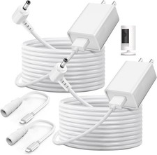 2-Pack Ring Stick up Camera Power Cord Compatible with Ring Stick Up Cam Battery picture