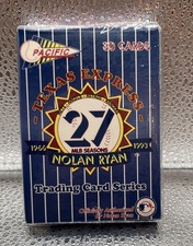 1993 Pacific Nolan Ryan Texas Express 27 MLB Seasons Pacific 30‑Card Set 1993 picture