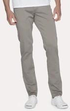 NWT Johnnie-O Men’s Sawyer Taupe Slim Straight Pants Size 35x32 picture
