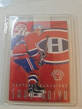 1996-97 Leaf Sweaters Away 4980/5000 Saku Koivu #15 picture