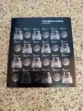 USPS 2019 First Moon Landing July 20,1969 Sheet Of 24 MNH Stamps picture