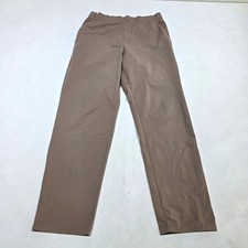 Uniqlo AIRism Pants Mens M Brown Straight Leg Active Casual 460656 Techwear picture