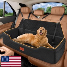 XIEEAOZEE XL Dog Car Seat for Dogs Under 100 lbs, Memory Foam picture