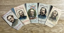 1888 Histories Of Generals Advertisement Display Rare Piece picture