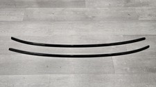 08-13 BMW E92 M3 328i 335i Black Plastic Roof Rail Drip Molding Trim Strip Set picture