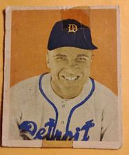 1949 Bowman - Eddie Mayo #75 Gray Back (RC) picture