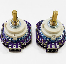 VALAB 24 Step Attenuator 100K Stereo Volume Control Upgrade Vishay - O Shaft picture