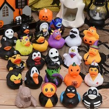 6/12/24pcs Halloween Rubber Ducks, Halloween Role Pack of Rubber Ducks, Pumpkin picture