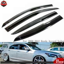 For Honda Accord Sedan 2008 2009-2012 Mugen Style Window Vent Visor Rain Guard picture
