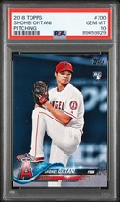 2018 Topps Shohei Ohtani Rookie RC #700 Angels PSA 10 GEM MINT picture