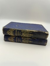Longfellow’s Poems Vol 1 & 2 Ticknor & Fields 1856 Hardcover Antique Book Poetry picture