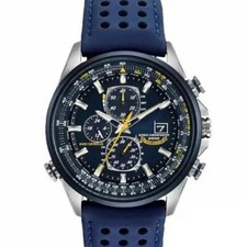 Citizen Eco Drive Blue Angels Blue Men's Watch - AT8020-03L picture