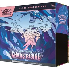 Pokemon TCG Mega Evolution Chaos Rising Elite Trainer Box ETB Factory Sealed picture