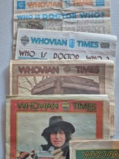 Vintage. Dr Who. WHOVIAN TIMES. Doctor Who Fan Club Of America's Newsletters picture
