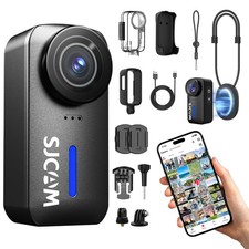 SJCAM C110+ 4K Thumb Body Camera Tiny Action Camera Magnetic Vlog Helmet Camera picture