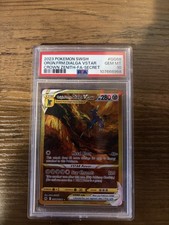 Pokemon 2023 Crown Zenith Galarian Gallery Dialga VSTAR Secret FA Holo PSA10 picture