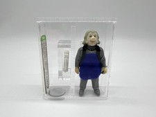 Vintage Star Wars Ugnaught w/Blue Smock Kenner HK 1980 Graded AFA U80 NM picture