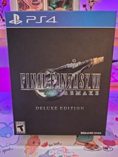 CIB Final Fantasy VII Remake Deluxe Edition - Sony PlayStation 4 (See Desc.) picture