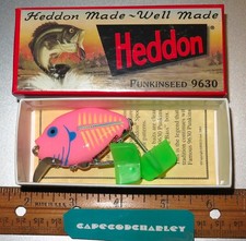 Original HEDDON PUNKINSEED Lure Collector Series 9630 Pink NEW picture