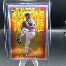 2022 Topps Finest Flashbacks - Flame Throwers Greg Maddux #FT-6 picture