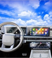 4pcs Tempered Glass Screen Protector for 2024–2026 Hyundai Santa Fe 12.3 Inch picture