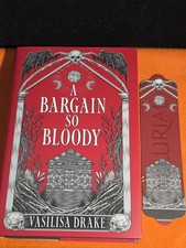 A Bargain So Bloody - Vasilisa Drake Allurial Edition HC/DJ - NEW - w/ BOOKMARK picture