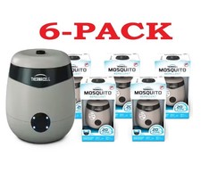 LOT THERMACELL RECHARGEABLE MOSQUITO REPELLENT 20ft COVERAGE SCENT & DEET FREE picture