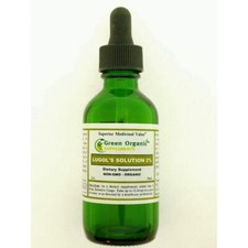 Green Organic Supplements Lugol’s Iodine Solution 2%, 2oz picture
