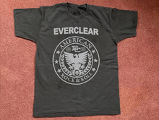 Everclear Band Logo Black Cotton Shirt Full size S-5XL Unisex O07 picture