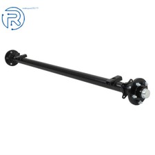 5 lug 3.5K Trailer Axle Trailer Cargo Dump RV Utility Axle 3500 lbs Boat Axle picture