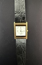 18k Gold & Stainless Steel Concord Delirium Watch Thinnest model - New Battery picture