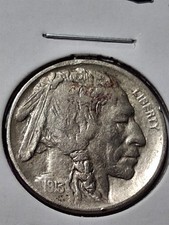 1913-P TYPE 2 BUFFALO NICKEL. AU++ picture