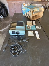 Vintage Sawyers Grand Prix 570 AF 35mm Slide Projector Teal Blue Mid-Century picture