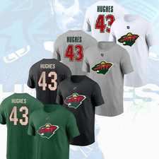 Quinn Hughes #43 Minnesota Wild Name & Number Player Unisex Gift For Fan picture