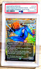 2025 Magic The Gathering Marvel's SPECTACULAR SPIDER-MAN #0236 Foil PSA 10 picture