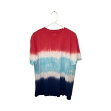 Vineyard Vines Tie-Dye Whale Pocket T-Shirt Men's M picture