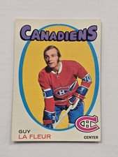 Guy Lafleur 1971-72 O-Pee-Chee OPC Montreal Canadiens Rookie RC Card #148 Ex++ picture